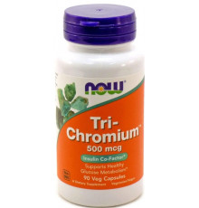Хром Now Foods Tri-Chromium 500 мкг 90 вег капс