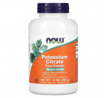 Калий цитрат Now Foods Potassium Citrate 340 г без смаку