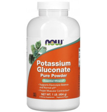 Калію глюконат  Now Foods Potassium Gluconate 454 грам