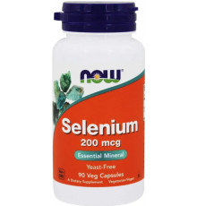 Селен без дрожжей Now Foods Selenium 90 капс