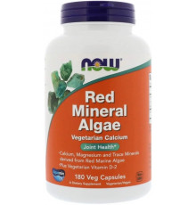 Красные водоросли Now Foods Red Mineral Algae 180 вег капс