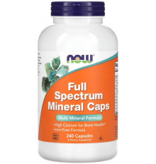 Мультимінерали Now Foods Full Spectrum Minerals Caps 240 капс