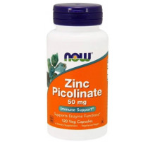 Цинк піколінат Now Foods Zinc Picolinate 50 мг 120 капсул