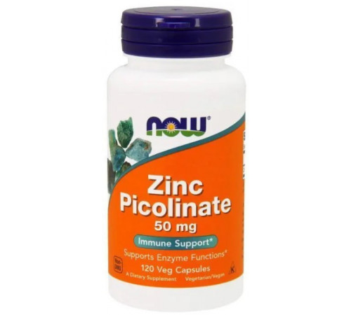 Цинк піколінат Now Foods Zinc Picolinate 50 мг 120 капсул