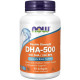 Докозагексаеновая кислота (ДГК) Now Foods DHA-500 90 гел капс