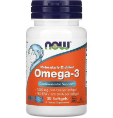 Омега-3 Now Foods Omega-3 30 гел капс