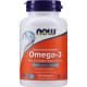 Омега-3 рыбий жир Now Foods Omega-3 180 ЭПК/ 120 ДГК 90 капс
