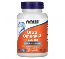 Супер омега 3 Now Foods Ultra Omega-3 90 капс