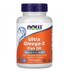 Супер омега 3 Now Foods Ultra Omega-3 90 капс