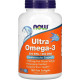 Омега-3 ультра Now FoodsUltra Omega-3 500 ЭПК/ 250 ДГК 180 гел капс
