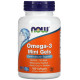 Омега-3  Now Foods Omega-3 Mini Gels 180 гелевих капсул