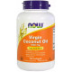 Кокосова олія Now Foods Coconut Oil 1000 мг 120 гелевых капсул