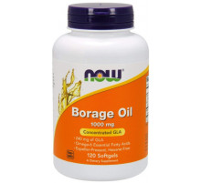 Масло огуречника Now Foods Borage Oil 1000 мг 120 гелевых капсул