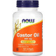 Касторова олія Now Foods Castor Oil 650 мг 120 гел капс