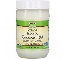 Кокосова олія Now Foods Coconut Oil 355 мл