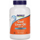 Риб'ячий жир з печінки тріски Now Foods Cod Liver Oil 650 мг 250 капсул
