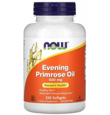 Олія вечірньої примули Now Foods Evening Primrose Oil 500 мг 250 капсул