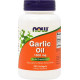 Часникова олія Now Food Garlic Oil 1500 мг 250 гелевых капсул