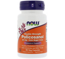 Полікозанол Now Foods Policosanol 20 мг 90 вег капс