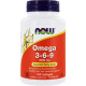 Омега 3 6 9 Now Foods Omega 3-6-9 1000 мг 100 гел капс