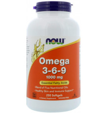 Омега 3-6-9 Now Foods Omega 3-6-9 250 капс
