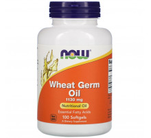 Масло зародышей пшеницы Now Foods Wheat Germ Oil 100 гел капс