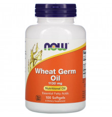 Масло зародышей пшеницы Now Foods Wheat Germ Oil 100 гел капс