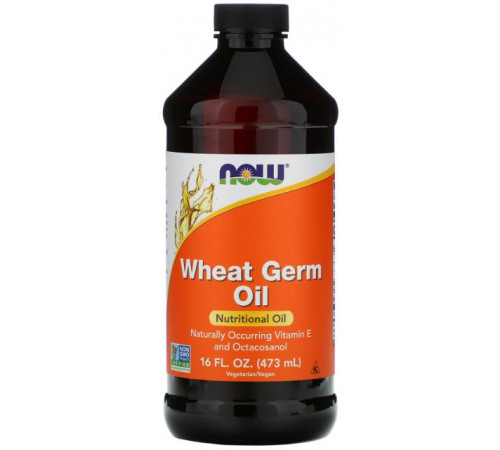 Масло зародышей пшеницы Now Foods Wheat Germ Oil 473 мл