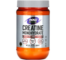 Креатин моногідрат Для росту м'язів NOW Foods Creatine Monohydrate 600 г