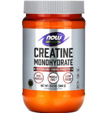 Креатин моногідрат Для росту м'язів NOW Foods Creatine Monohydrate 600 г