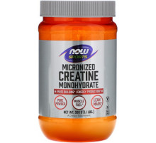 Креатин моногідрат Now Foods Micronized Creatine Monohydrate 500 грам