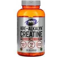 Креатин Now Foods Sports Kre-Alkalyn Creatine 750 мг 240 вег капс