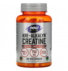 Креалкалін креатин Now Foods Sports Kre-Alkalyn Creatine 120 вег капс