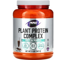 Протеїн рослинний  Now Foods Plant Protein 907 гр шоколадний моко