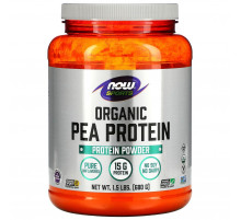 Гороховий протеїн Now Foods Organic Pea Protein 680 г Без смаку