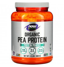 Гороховий протеїн Now Foods Organic Pea Protein 680 г Без смаку