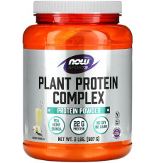 Протеїн рослинний комплекс Now Foods Plant Protein Complex 907 г ваніль