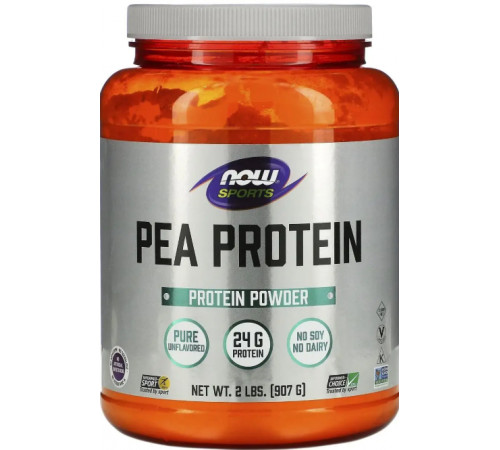 Гороховий протеїн Now Foods Sports Pea Protein 907 г
