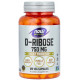 D-рибоза Now Foods Sports D-Ribose 750 мг 120 вег капс