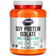 Ізолят соєвого протеїну Now Foods Soy Protein Isolate Sports 907 г Без смаку