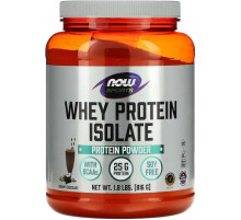 Ізолят сироваткового протеїну для спортсменів Now Foods Sports Whey Protein Isolate 816 г вершковий шоколад