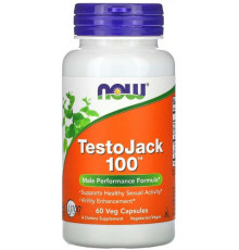 Репродуктивне здоров'я чоловіків Now Foods TestoJack 100 60 вег капсул