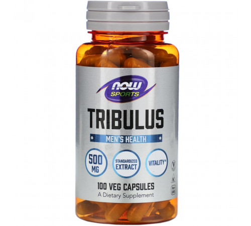 Трибулус Now Foods Tribulus 500 мг 100 вегетаріанських капсул