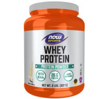 Сироватковий протеїн Now Foods Sports Whey Protein 907 г вешково-ванільний