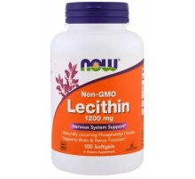 Лецитин Now Foods Lecithin 1200 мг 100 капсул