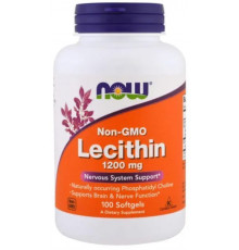 Лецитин Now Foods Lecithin 1200 мг 100 капсул