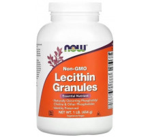Лецитин для мозку у гранулах Now Foods Lecithin Granules 454 г