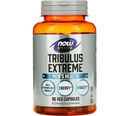Трибулус Экстрим Now Foods Sports Tribulus Extreme мужское здоровье 90 вег капс