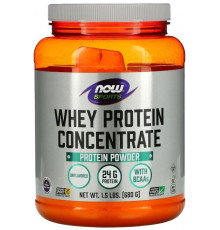 Сироватковий протеїн концентрат Now Foods Sports Whey Protein Concentrate 680  г без смаку