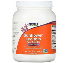 Соняшниковий лецитин  Now Foods Sunflower Lecithin 454 грам